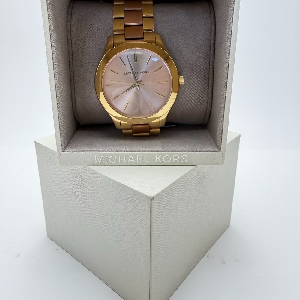 Michael Kors Gold and rose gold Watch